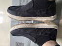 金利来（Goldlion）男鞋时尚舒适休闲一脚蹬布鞋透气休闲鞋G553510123AAE黑色40 实拍图