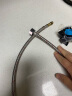 沐唯（muvi）水龙头冷热进水软管洗手脸盆厨房龙头接尖头上水软管304RGD80cm 实拍图