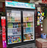 稚乐  饮料展示柜冷藏柜冰柜商用展示柜 风冷鲜花保鲜超市便利店酒吧玻璃冰箱立式网红啤酒柜 大双门1.2米宽/下机组【风冷360°速冷除雾】 实拍图