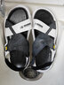 LINROD 凉鞋男士外穿潮流运动休闲开车凉拖沙滩两用拖鞋2024加大4546码 黑色 43 -44 实拍图