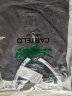 卡帝乐鳄鱼（CARTELO）短袖T恤男2024春夏季休闲短袖男士上衣服polo打底衫 白色 2XL  实拍图