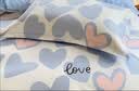 南极人亲肤磨毛被套200x230cm单件春秋冬裸睡被罩子单人学生宿舍套件三 撞色爱心【亲肤裸睡 加厚磨毛】 200x230cm被套单件 实拍图