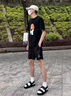 准者跑步运动短裤男夏季篮球裤宽松透气休闲裤速干健身美式裤子 3113纯正黑 【新升级双侧口袋】 XL 180 实拍图