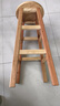 意尔迷实木吧台椅 吧台凳 简约实木凳酒吧椅高脚凳加厚梯凳家用凳厚梯凳 新款加固50cm高 自己安装 实拍图