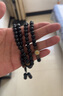 彩莱娅夜光十二生肖情侣手链男女多圈民族风手串男士仿黑曜石佛珠手链子 夜光生肖蛇 实拍图