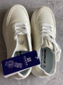 回力女鞋厚底板鞋潮流百搭小白鞋子女休闲运动鞋 1799 白/灰 40 实拍图