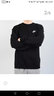 耐克（NIKE）卫衣男2024冬季新款时尚休闲针织套头衫潮舒适上衣BV2667 BV2667-063/灰色/白小勾 S 实拍图