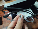DRATRA近视眼镜半框架男士防蓝光辐射光学镜架可配度数散光变色镜片商务 实拍图