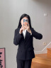 匆蒙西装套装女两件套正装通勤四季款外套女西服职业装女面试酒店正装 晒单实拍图
