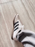 阿迪达斯ADIDAS SAMBA三叶草T头鞋德训板鞋运动鞋 JENNIE同款 B75806 40 实拍图