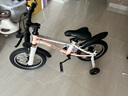 凤凰儿童自行车单车2-3-4-6-9-10岁男孩童车中大童女孩小孩宝宝脚踏车 珍珠粉 14寸 实拍图