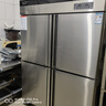 澳柯玛（AUCMA）四门冰箱商用冰柜立式冷冻柜六门冰箱大容量饭店食堂餐饮店保鲜柜冷柜后厨不锈钢厨房冰箱 工程款 四门全冷冻 -21℃一级能效 实拍图