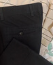 啄木鸟休闲裤男纯棉秋冬款商务直筒宽松男裤高腰免烫裤子男士加绒西装裤 藏青色【纯棉夏薄款】 32 (2尺5) 实拍图