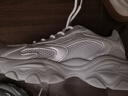 骆驼（CAMEL）运动老爹鞋女透气厚底潮休闲鞋子 K23S60L8016 银色 36 实拍图