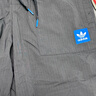 adidas街头风潮流百搭休闲梭织运动长裤伞裤男装阿迪达斯三叶草 黑色   L 实拍图