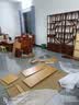 臣保实木博古架茶柜置物架茶室茶叶架子收纳展示柜仿古摆件酒柜陈列柜 花梨色/团圆款一对192*30*196cm 实拍图