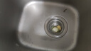 大漠山（Damoshan） 厨房不锈钢水槽下水器洗菜盆排水管提篮落水器单双槽排水管配件 140大面盖下水器-58mm螺纹【双层 实拍图