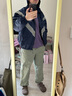马登工装 ARMY飞行员夹克训练服男春季vibe反光连帽速干休闲外套潮流 蓝色（带帽） L 实拍图