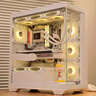 影驰极光3海景房电脑机箱白色（无立柱全视版/兼容E-ATX/支持360水冷/快拆侧板/可装40系长显卡） 实拍图
