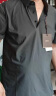 宝财羊父亲节礼物实用爸爸套装夏季短袖t恤男冰丝polo运动中老年人衣服 实拍图