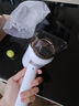 可亓电吹风负离子家用学生宿舍电吹风筒大风力便携吹风机高速干降噪恒温冷热风吹风机小功率迷你 白色【1000W】水润负离子 实拍图