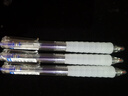 晨光（M&G） 按动笔作业神器中性笔舒适云握手速干ST笔头刷题笔黑笔水笔软胶碳素签字笔0.5mm 蓝色 按动笔3支 实拍图