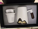 苏氏陶瓷（SUSHI CERAMICS）办公杯手绘釉画彩千里江山高升茶隔杯陶瓷过滤内胆白文创 实拍图