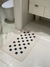 圣瓦伦丁浴室脚垫防滑软科技绒加厚地垫卫生间门口吸水地毯 50*80cm 实拍图