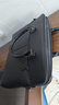 北狐真皮男士手提包手拿头层牛皮大容量包包纯皮商务简约单肩斜挎包休 黑色001纯皮 实拍图