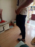 帝欧莱夫夏季休闲裤男士潮流春秋修身束脚裤九分裤小脚裤男生潮牌春季裤子 束脚黑色 XL (约115-130斤可穿) 实拍图