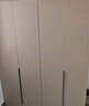 惠寻京东自有品牌【包安装】衣柜家用卧室储物收纳实木生态板大衣橱柜 140*200*60主柜 【四门】 加厚背板 实拍图