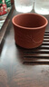 藏壶天下 宜兴紫砂杯主人杯品茗杯个人杯茶碗实用小杯竹段小杯 红泥款 实拍图