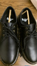 马丁（DR.MARTENS）Zavala Lo夏季舒适百搭轻量软皮黑色薄底皮鞋单鞋 黑色 37 实拍图