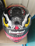 坦克（Tanked Racing）摩托车头盔T270揭面盔3C认证双镜片四季防雾安全帽 黑色 鹰  XL  实拍图