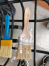 塑料毛刷油漆刷刷漆刷硬毛软毛尼龙刷清洁除尘不掉毛油画 2.5寸1把 无规格 实拍图