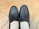 爱步（ECCO）乐福鞋男 软底轻盈一脚蹬豆豆鞋 S 轻巧莫克540514 黑色42 实拍图