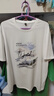 真维斯（Jeanswest）冰丝t恤男短袖夏季冰感运动速干衣服青年男士丝光棉宽松大码半袖 白色(大山雪露营) 2XL (185) (体重155-180斤) 实拍图