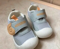 婧麒（JOYNCLEON）婴儿学步鞋0-1岁春夏秋季防滑机能鞋1到3岁婴儿鞋男女宝宝儿童鞋 奶白色 【四季款】 18 码(内长13.5cm 脚长13cm) 实拍图