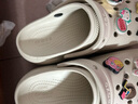 crocs卡骆驰厚底云朵洞洞鞋户外|206750 石英粉-6UR 36/37(230mm)  实拍图