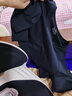京东京造短袖T恤女5A抗菌夏季新款修身显瘦女装抑菌防汗 -黑色 S 实拍图