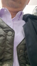 罗蒙（ROMON）长袖衬衫男商务休闲条纹衬衣男士职业正装外套男装RCS2K08-140 实拍图