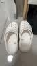 卡骆驰（CROCS）经典云朵Clog女鞋洞洞鞋厚底增高凉鞋户外沙滩鞋休闲舒适凉拖鞋 实拍图