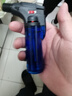 顶辉点香点艾香直冲点火器点艾灸专用打火机充气防风高温焊枪喷枪雪茄 蓝色 实拍图