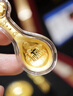中国黄金（CHINA GOLD）黄金碗筷勺三件套99足金婴儿宝宝满月周岁纪念品礼物新生儿见面礼 金碗筷勺黄金三件套约1g 晒单实拍图