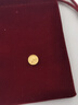 周六福 黄金足金999元宝金条小金豆爱心赏金玩咖投资金系列 计价 钱币-1g 实拍图
