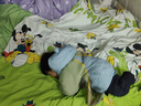迪士尼（Disney）A类全棉四件套纯棉儿童卡通床单被套床品单人男孩女孩床笠被罩3件 爱心米奇 床单款 1.5米四件套-被套1.5x2m 实拍图