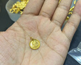 天鑫洋 黄金足金Au9999金条 素竹