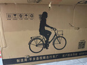EG7自行车成人女士轻便单车通勤上班变速普通亲子复古男式 【基础款】单速-粉 22英寸【适合:130-150cm】 实拍图