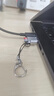 川宇OTG多功能USB-C2.0读卡器 支持TF内存卡 安卓手机Type-C笔记本电脑 C271 银色 实拍图