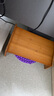 木马人家用脚踏凳加厚垫脚凳放腿凳办公室桌下高踏板浴室马桶凳搁脚凳 【高款】茶色-42长 实拍图